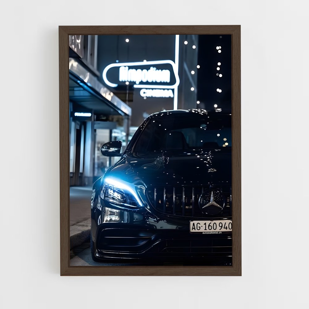 Poster Nuit Étoilée S-Class – affiche Mercedes (vue 5)